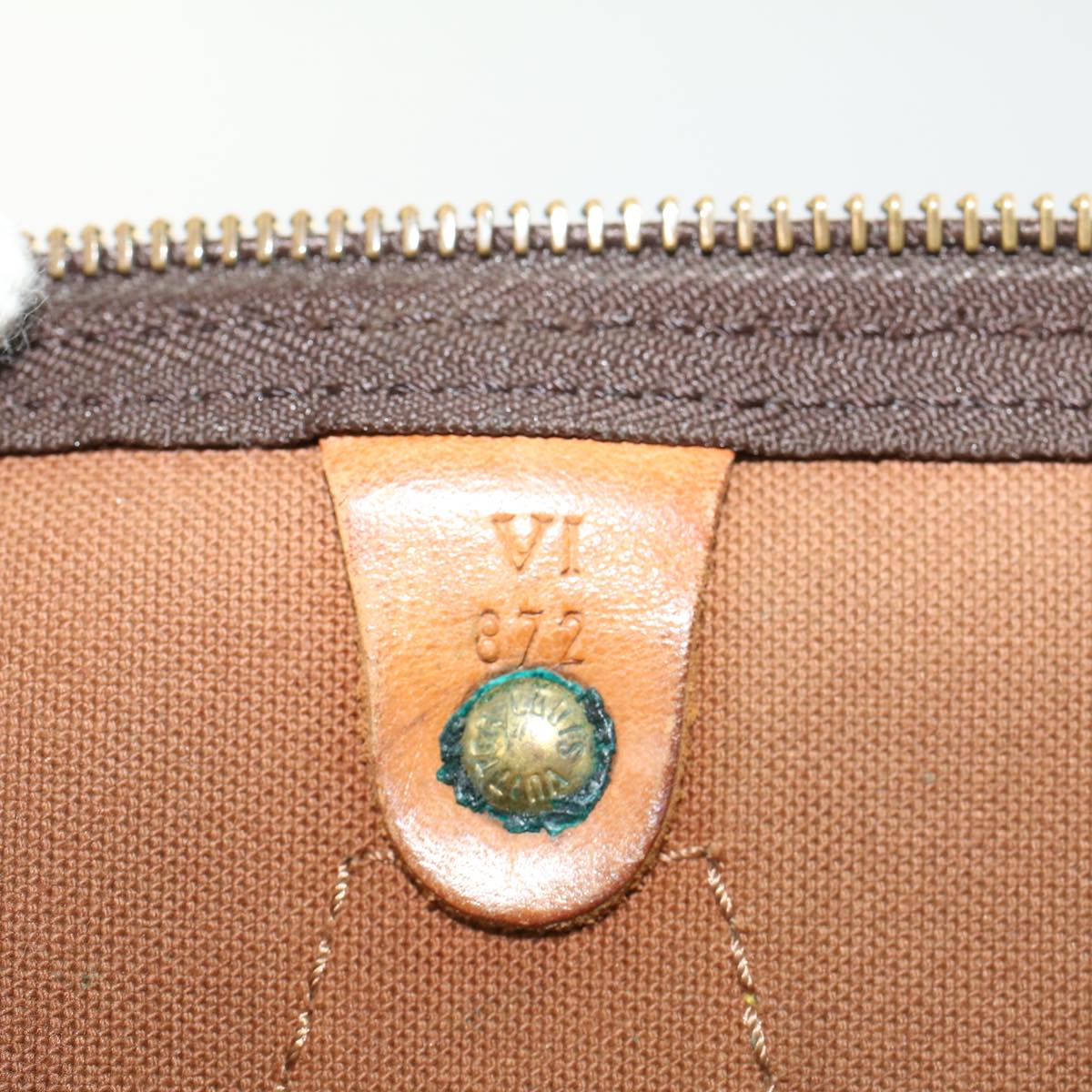 LOUIS VUITTON Monogram Speedy 30 Hand Bag M41526 LV Z061