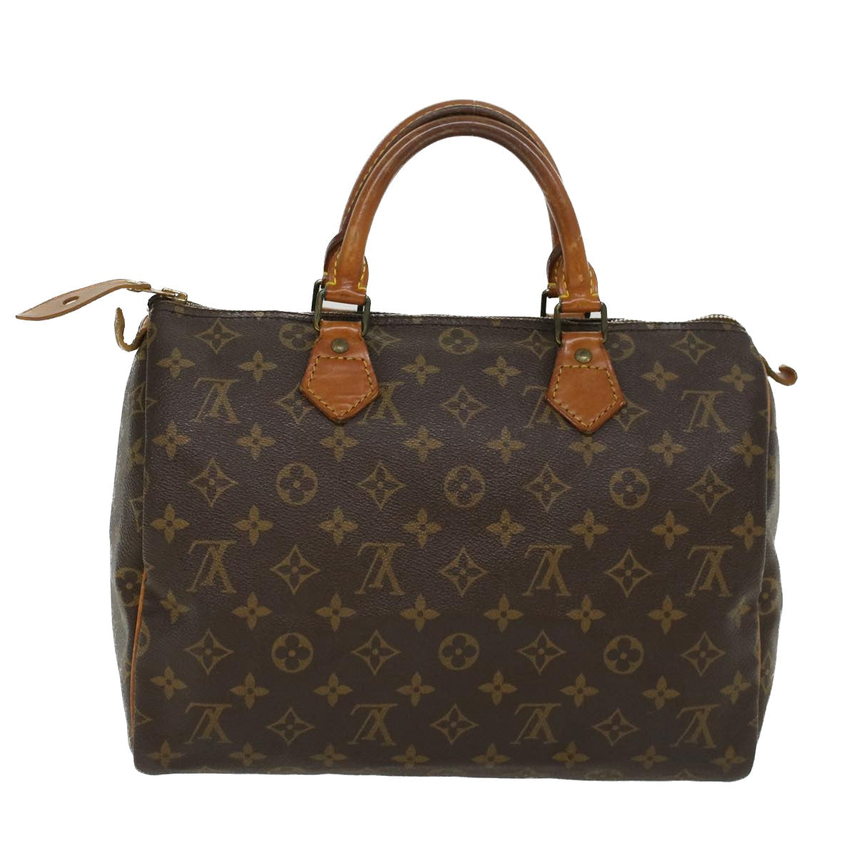 LOUIS VUITTON Monogram Speedy 30 Hand Bag M41526 LV Z061