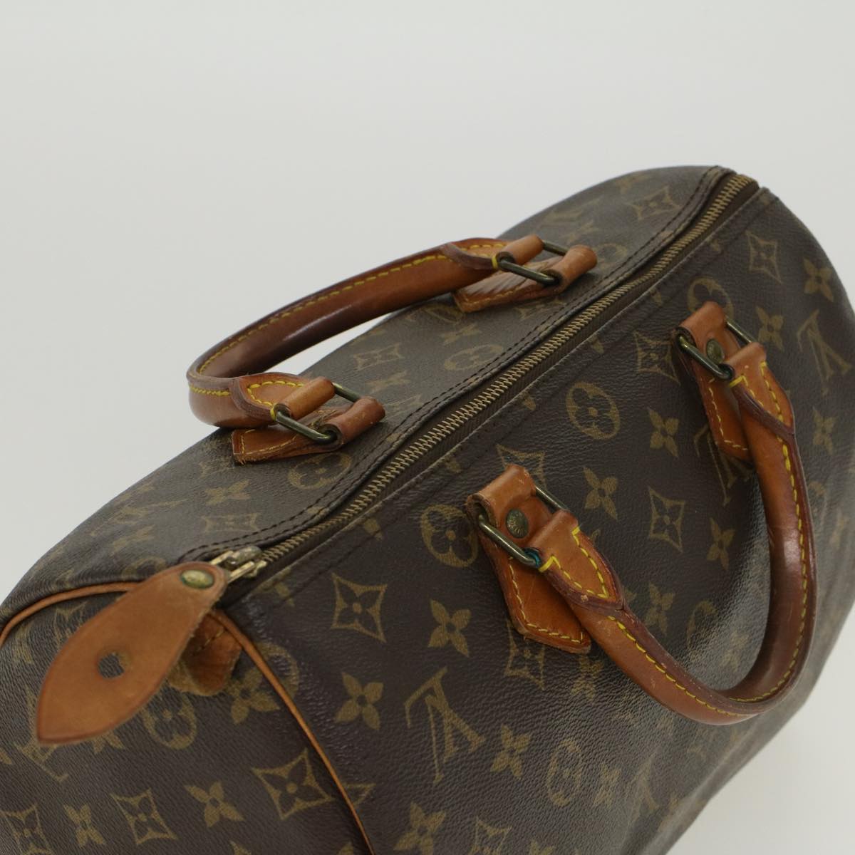 LOUIS VUITTON Monogram Speedy 30 Hand Bag M41526 LV Z061