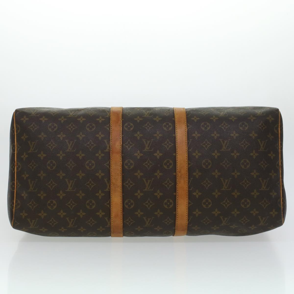 LOUIS VUITTON Monogram Keepall 55 Boston Bag M41424 LV Z105