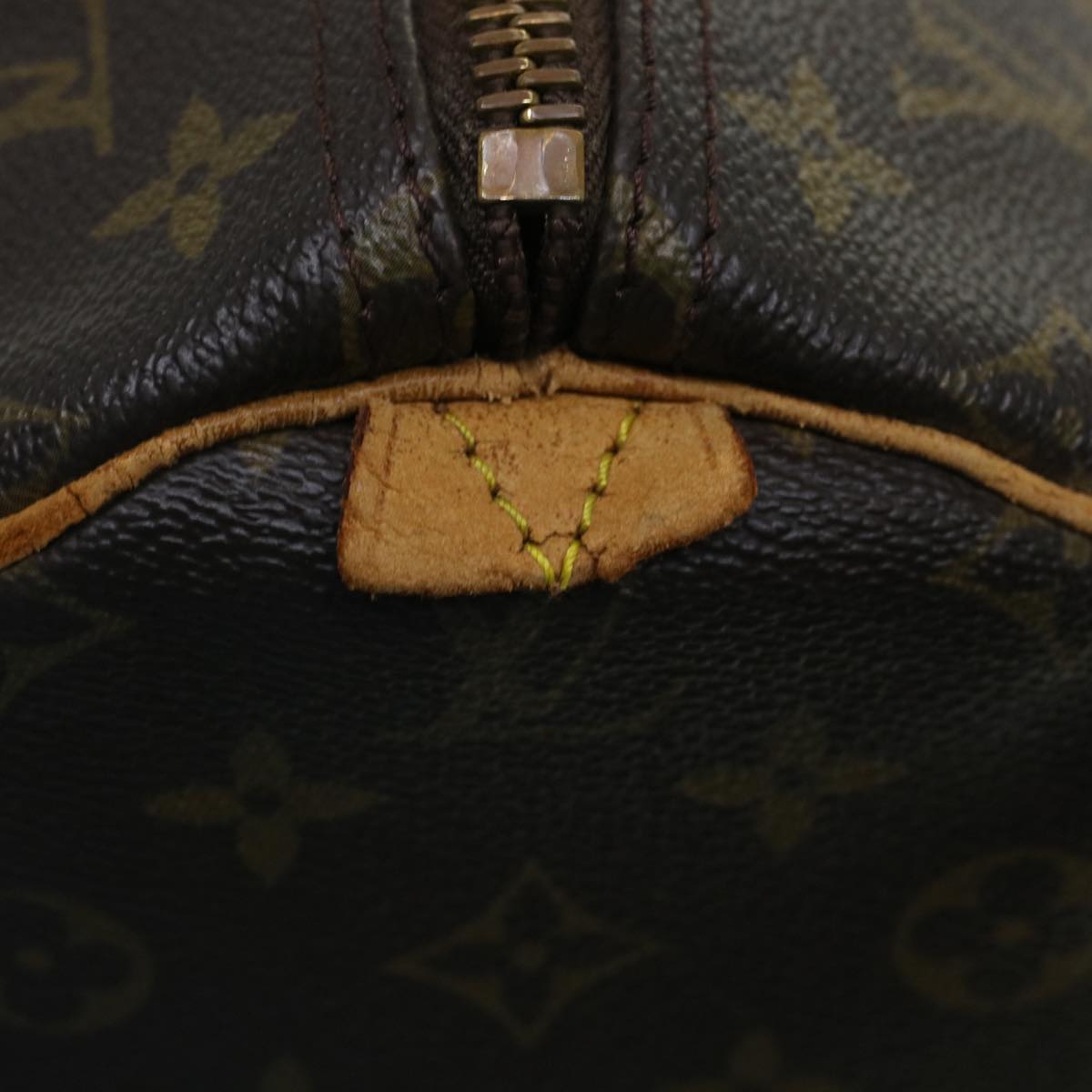 LOUIS VUITTON Monogram Keepall 55 Boston Bag M41424 LV Z105
