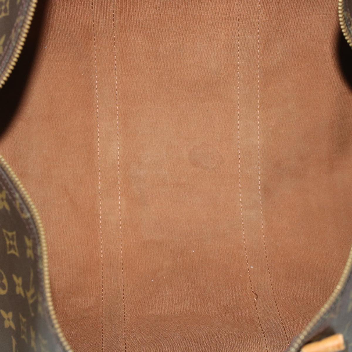 LOUIS VUITTON Monogram Keepall 55 Boston Bag M41424 LV Z105