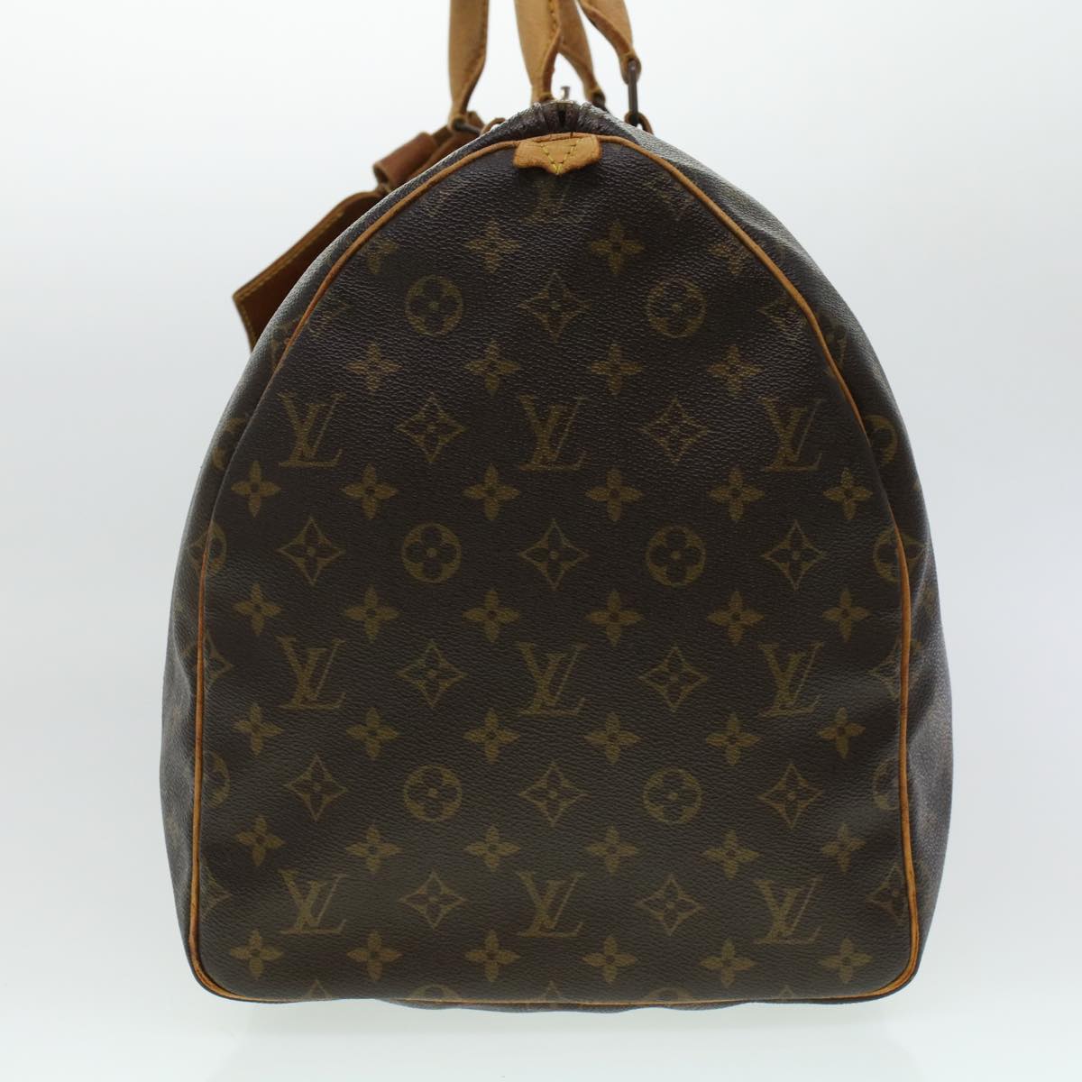 LOUIS VUITTON Monogram Keepall 55 Boston Bag M41424 LV Z105