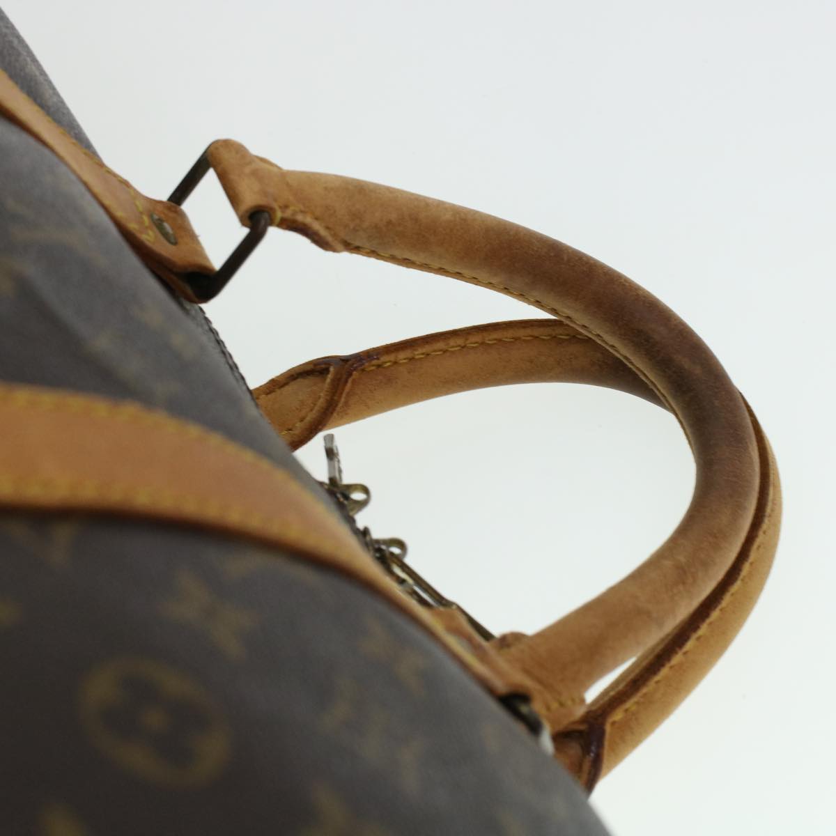 LOUIS VUITTON Monogram Keepall 55 Boston Bag M41424 LV Z105