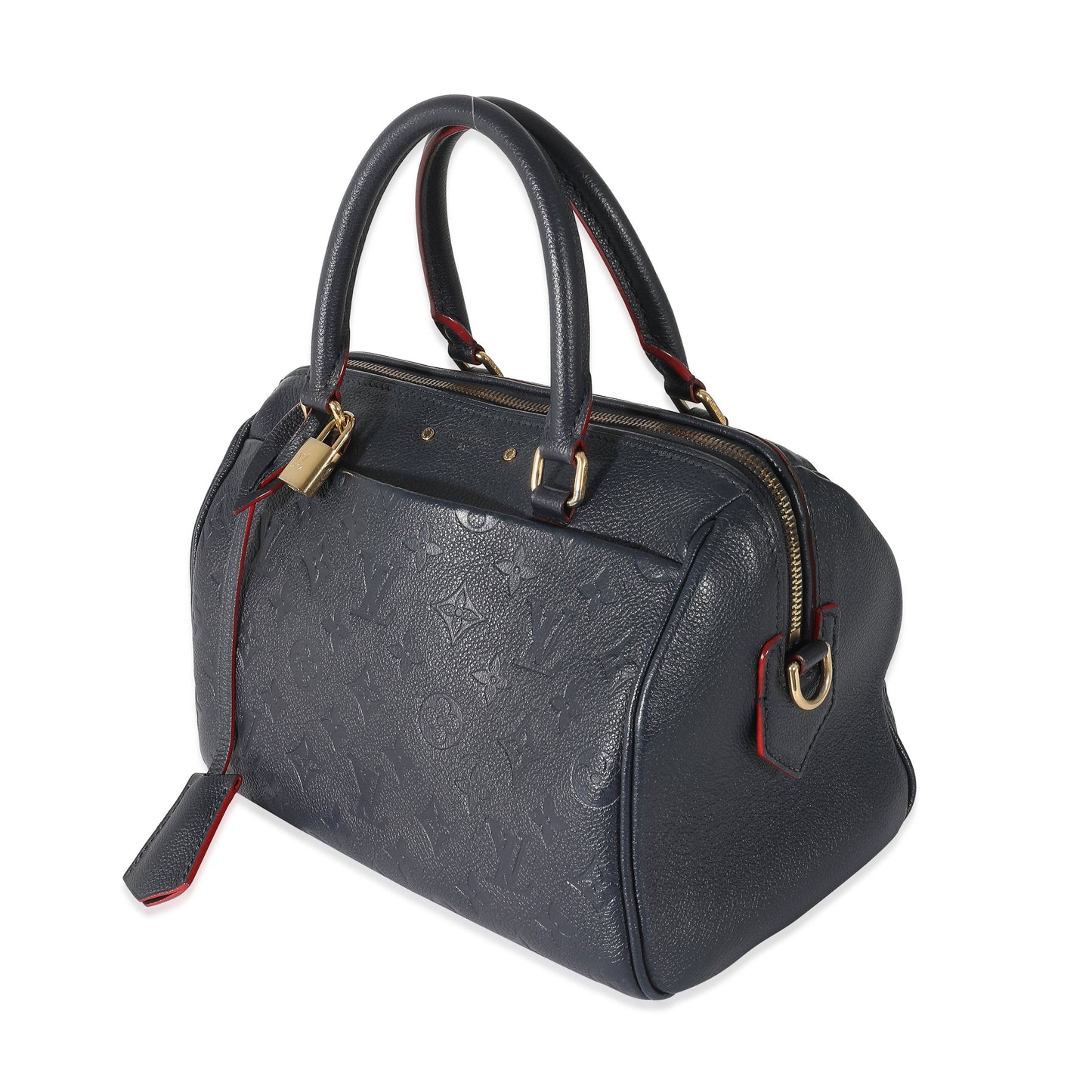 Louis Vuitton Louis Vuitton Marine Rouge Monogram Empreinte Speedy Bandoulière 25 NM