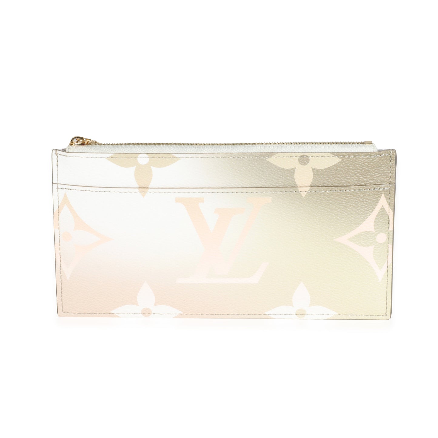 Louis Vuitton Sunset Khaki Monogram Canvas Spring In The City Slim Purse