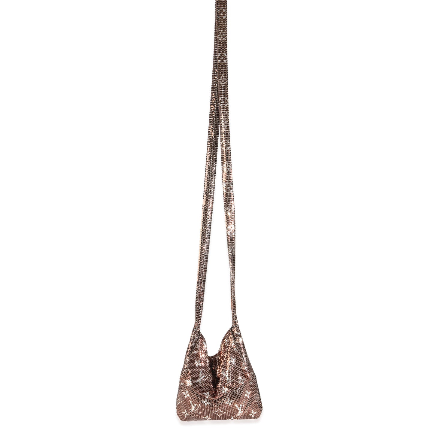 Louis Vuitton Bronze Monogram Mesh Metal Frances