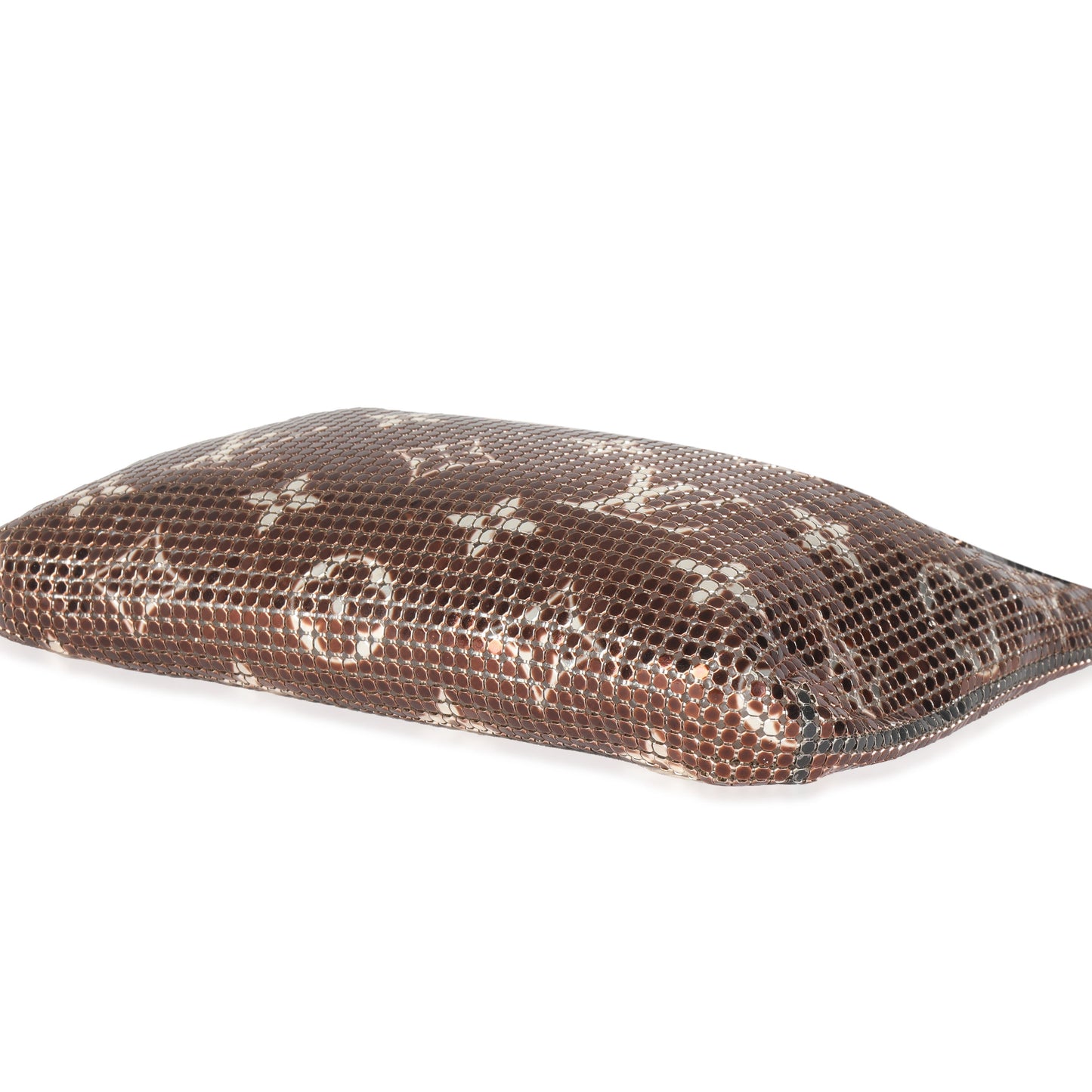Louis Vuitton Bronze Monogram Mesh Metal Frances