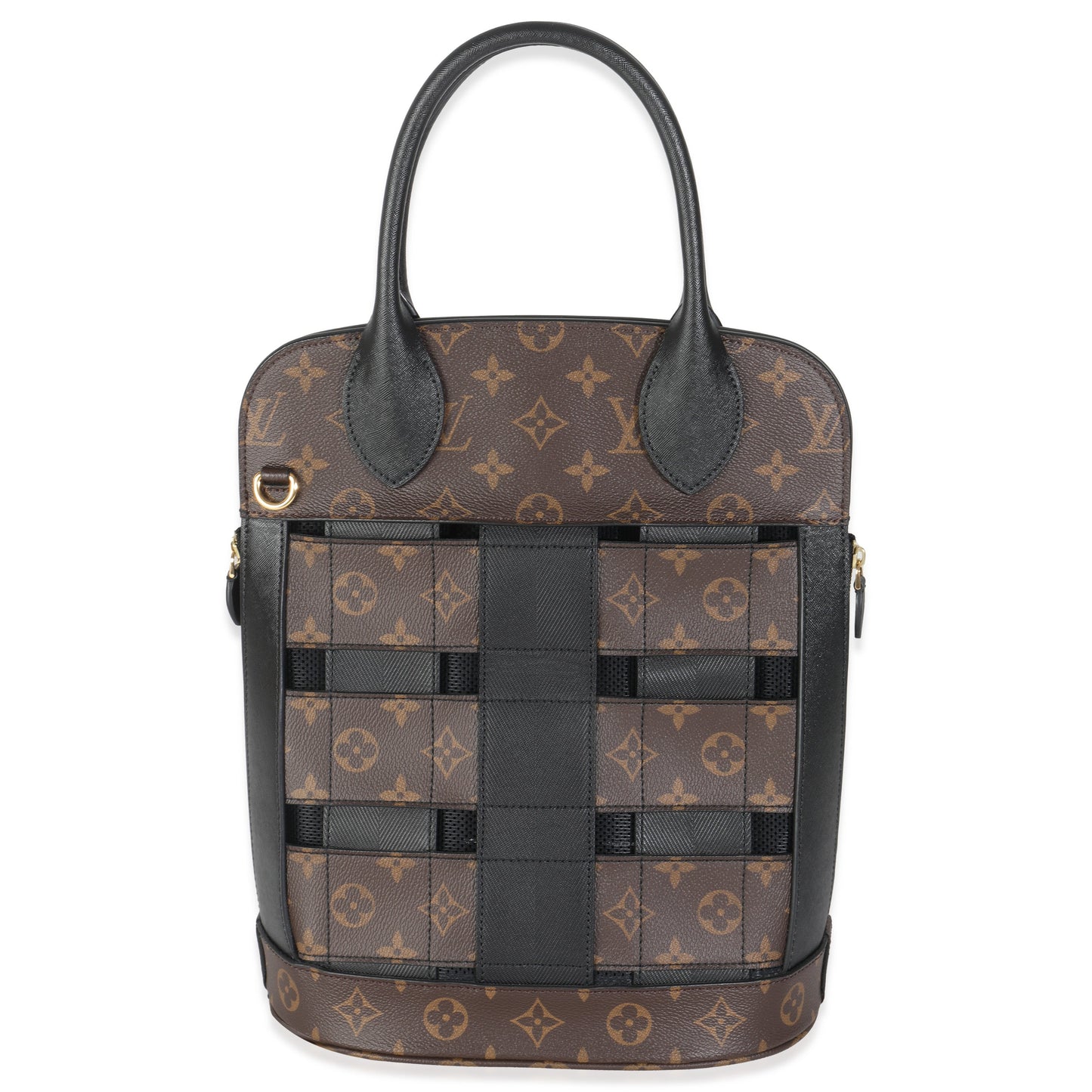 Louis Vuitton Black Monogram Canvas Tressage