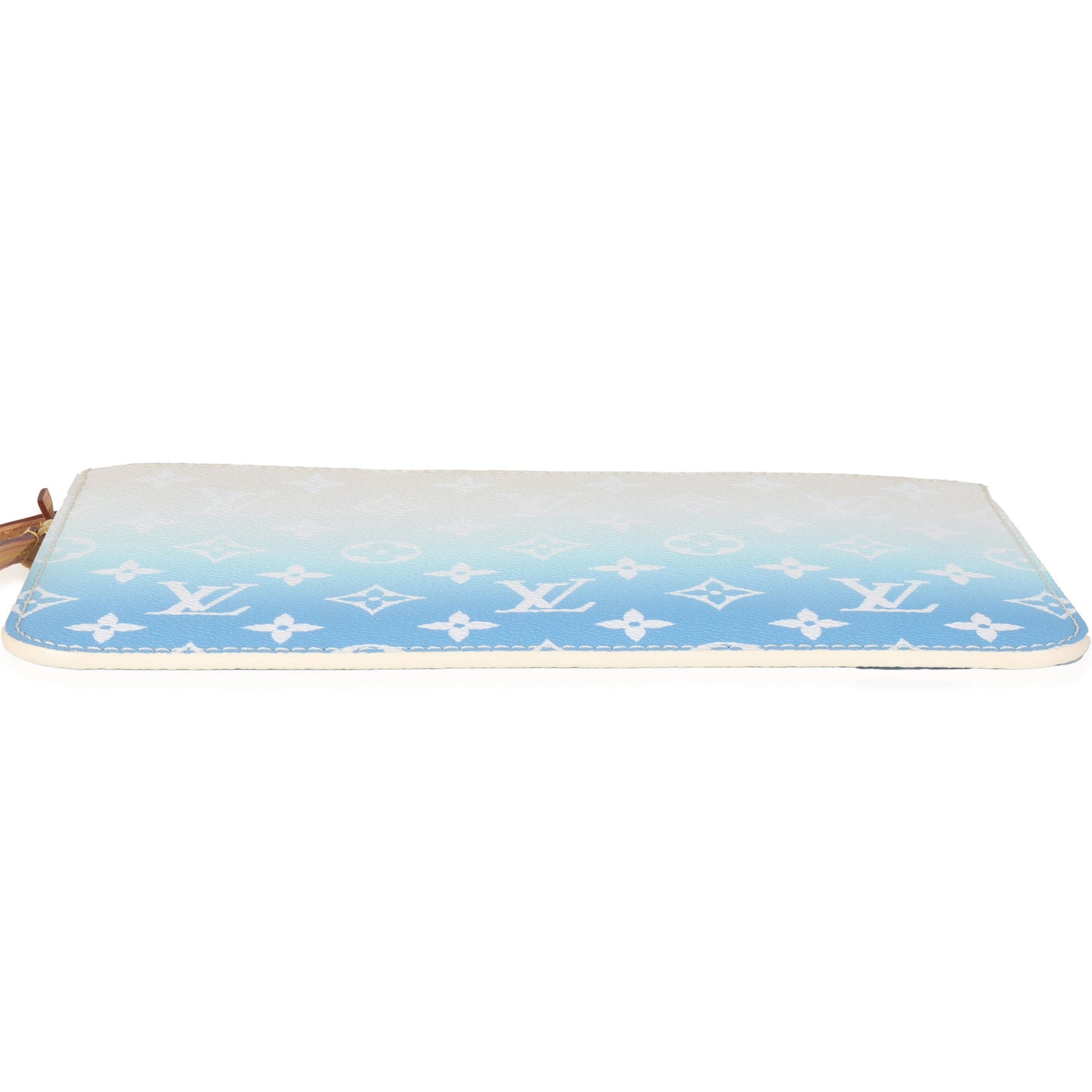 Louis Vuitton Blue By The Pool Monogram Canvas Neverfull Pouch