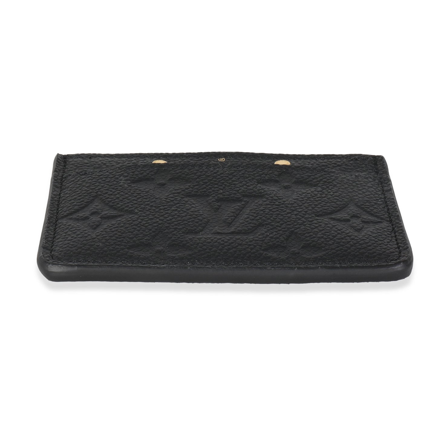 Louis Vuitton Black Monogram Empreinte Credit Card Holder