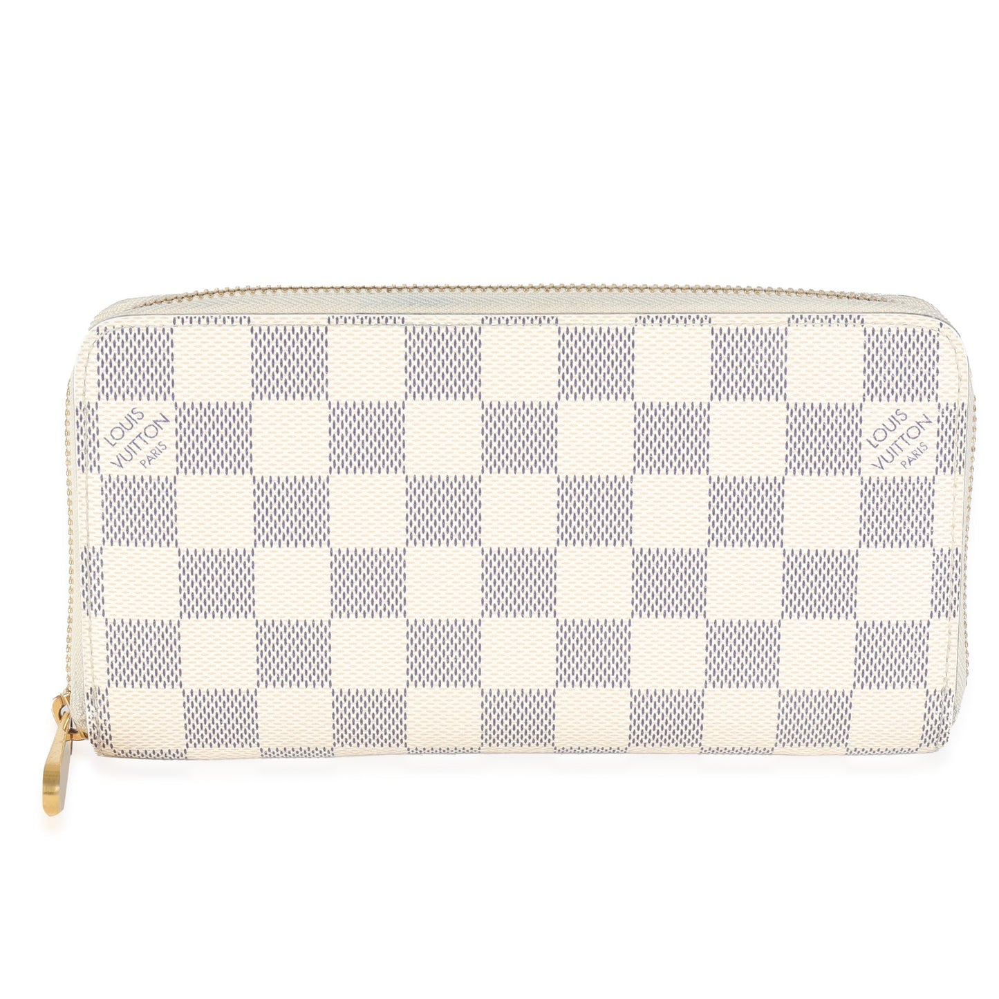 Louis Vuitton Damier Azur Canvas Zippy Wallet