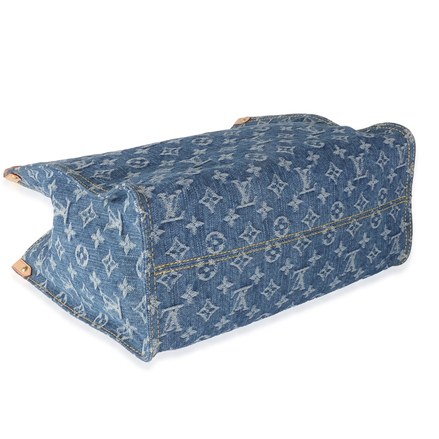 Louis Vuitton Blue Monogram Denim Onthego MM