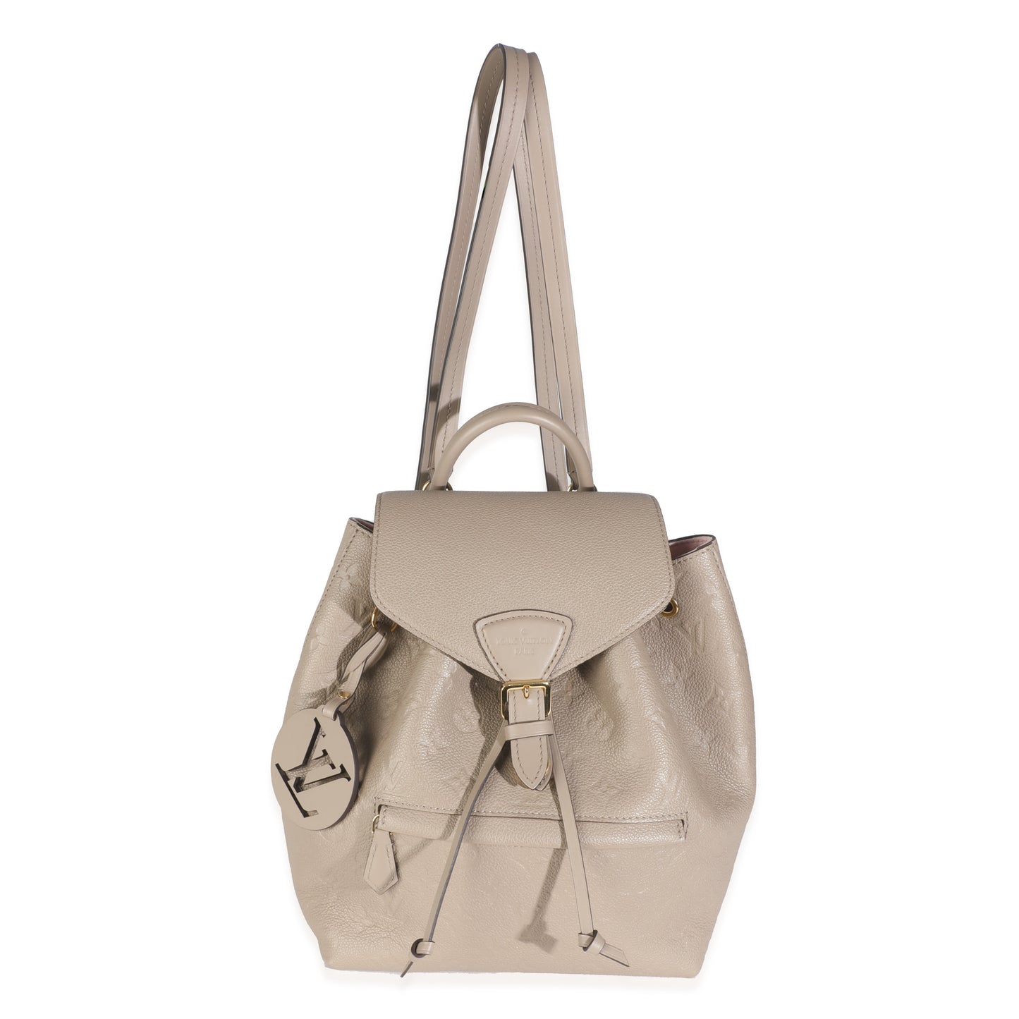 Louis Vuitton Turtledove Monogram Empreinte Montsouris Backpack NM