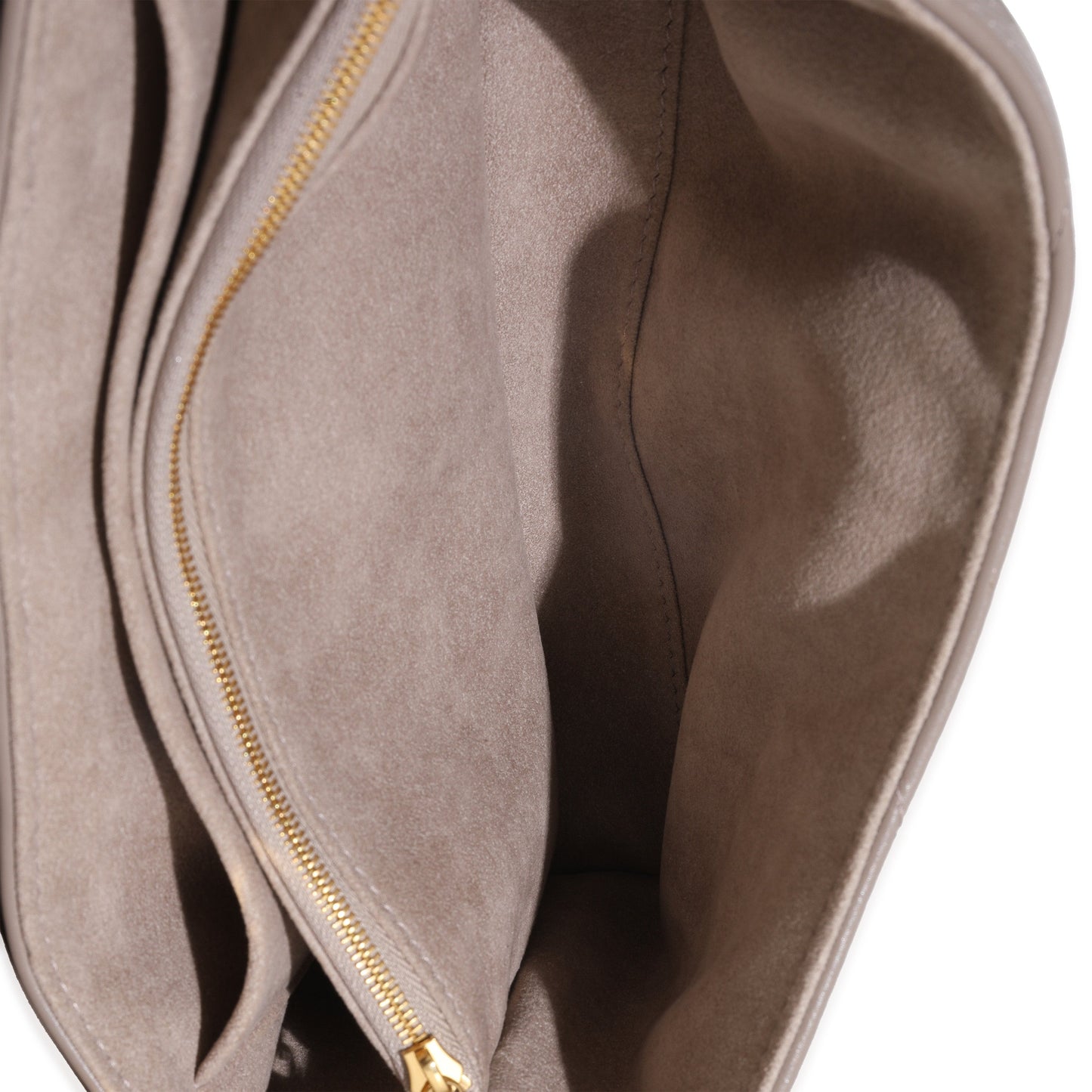 Louis Vuitton Taupe Calf Leather New Wave Chain MM