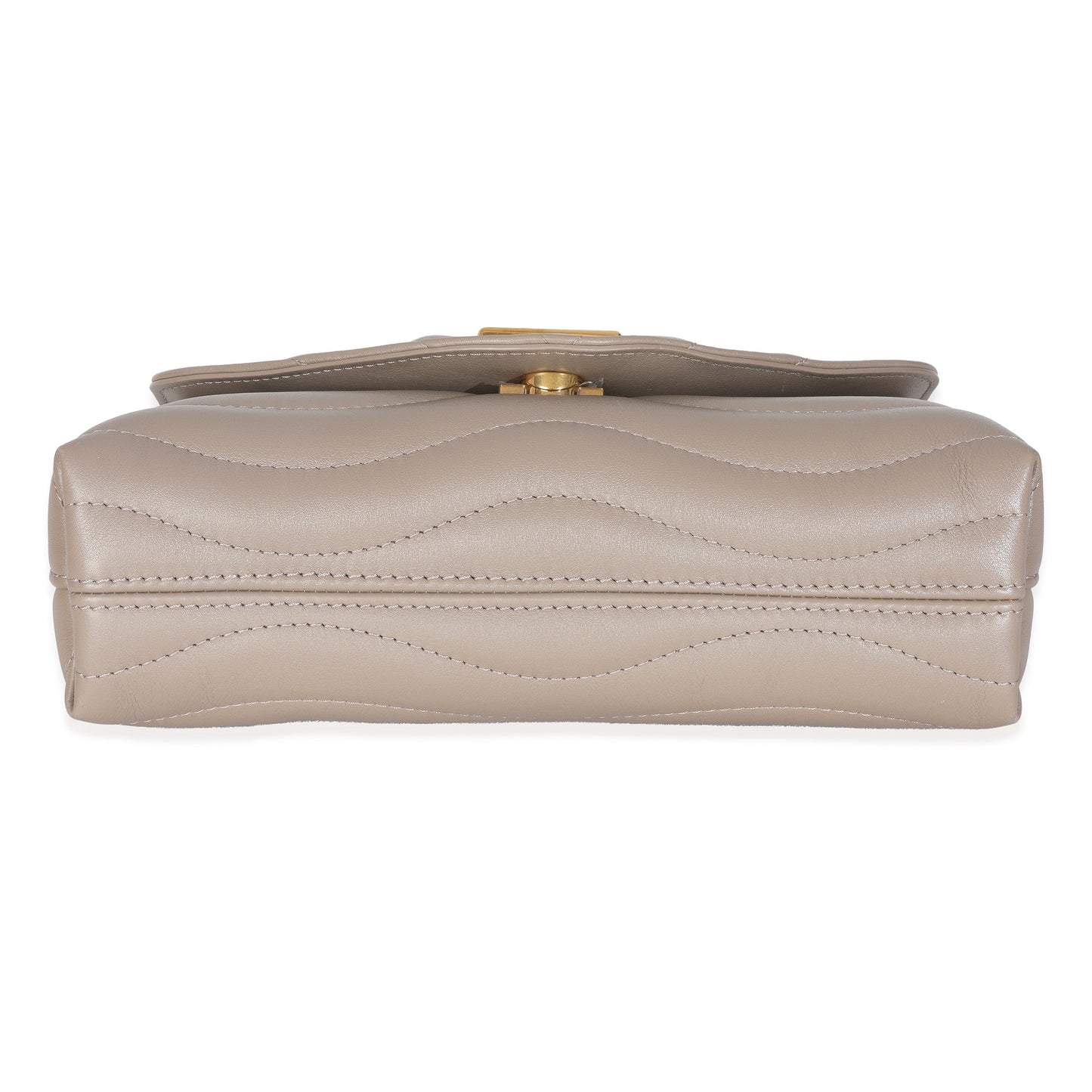 Louis Vuitton Taupe Calf Leather New Wave Chain MM