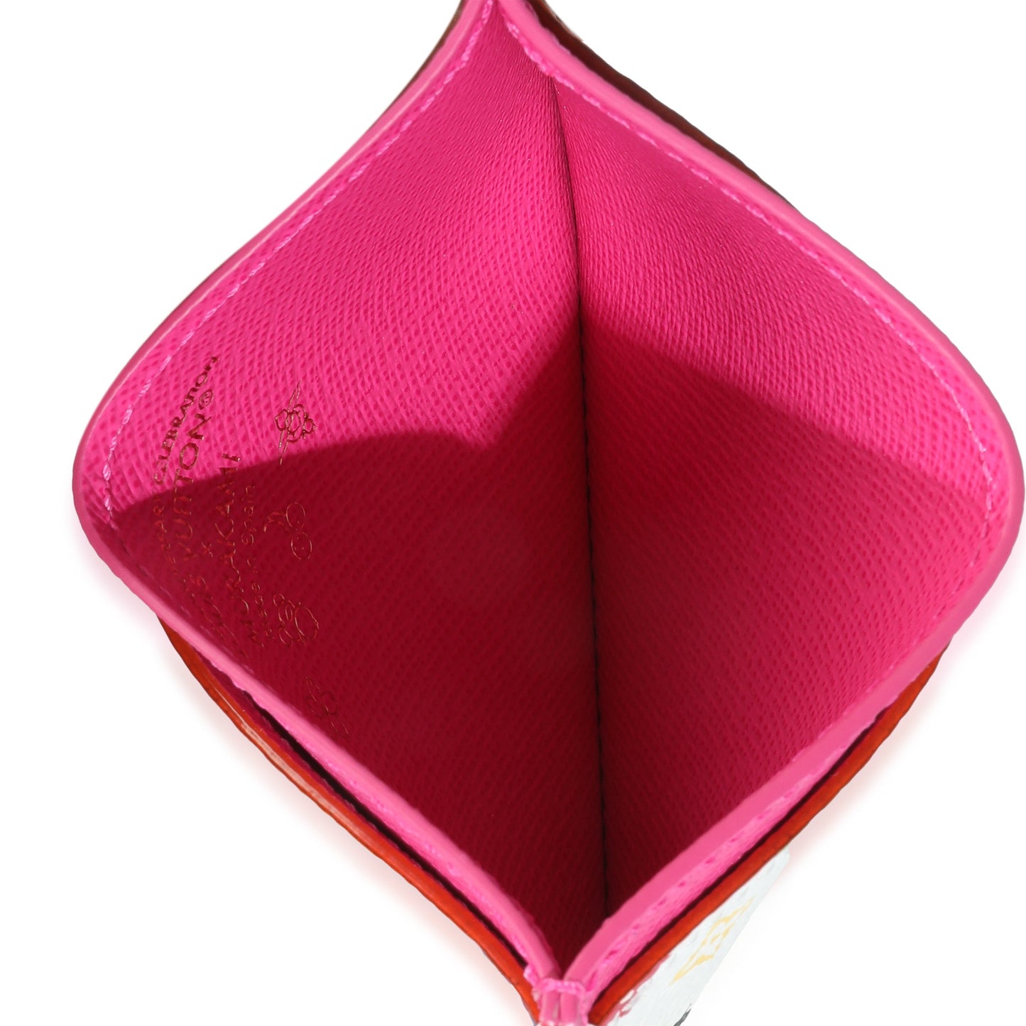 Louis Vuitton x TM Kawaii Pink Monogram Multicolor Canvas Card Holder