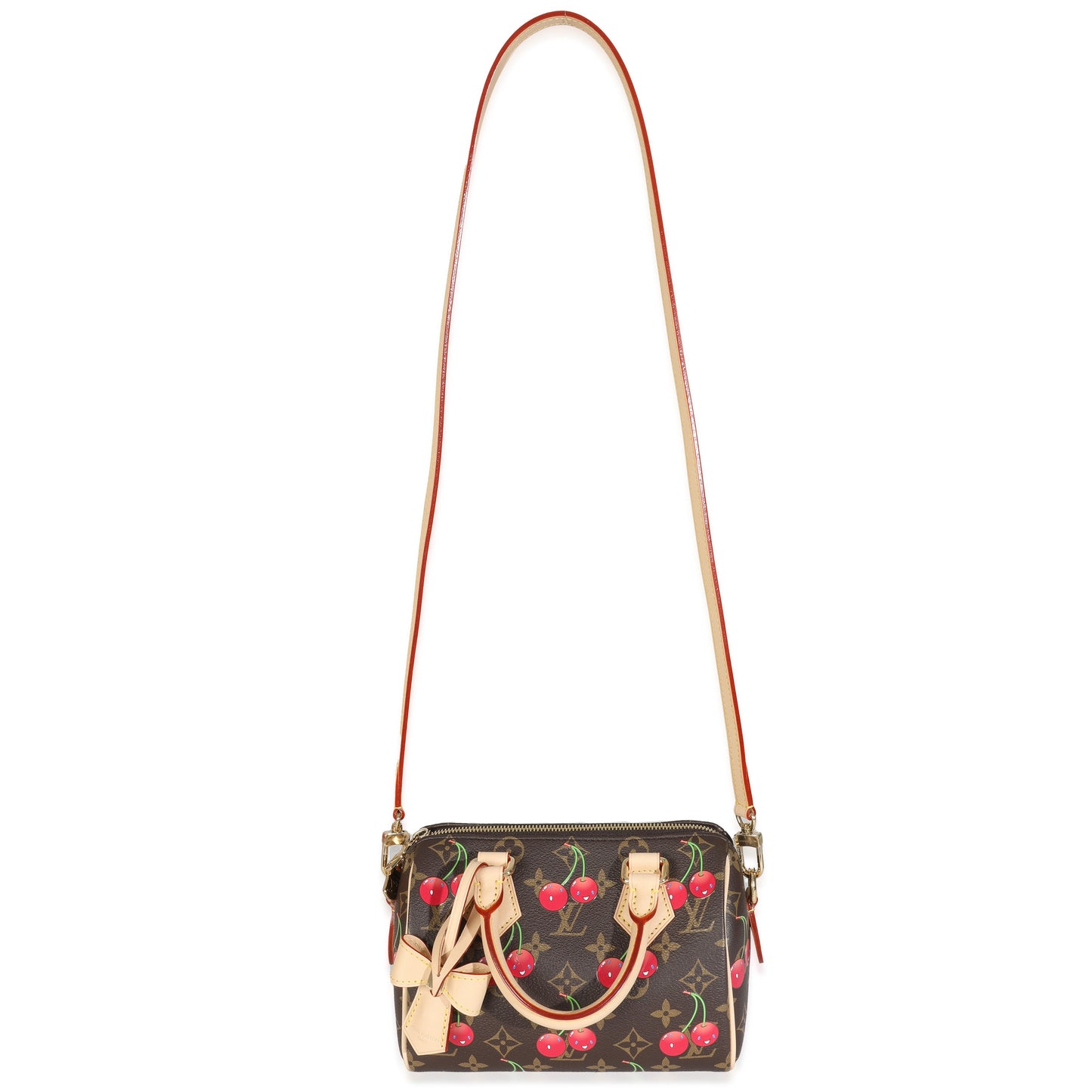 Louis Vuitton x TM Monogram Cerises Canvas Speedy Bandouliere 20