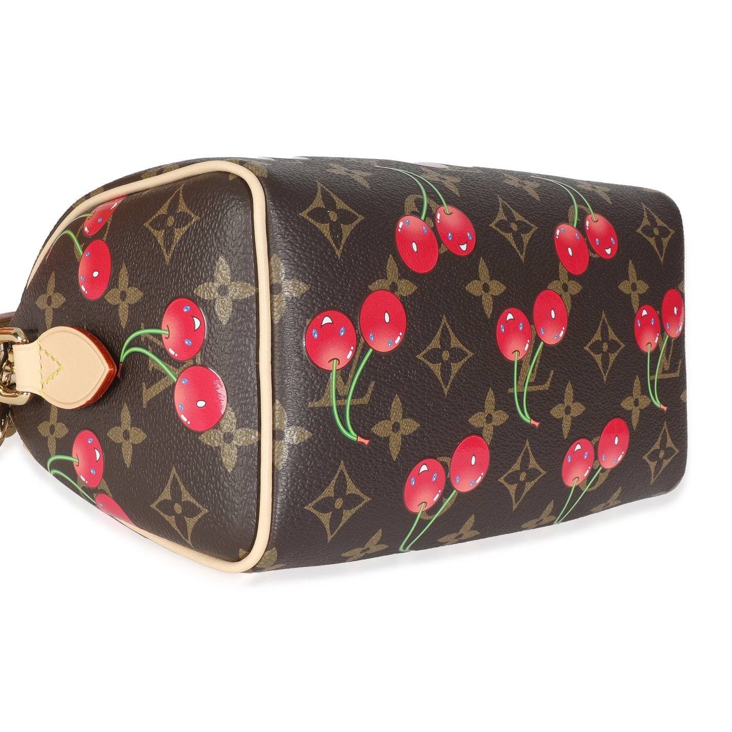 Louis Vuitton x TM Monogram Cerises Canvas Speedy Bandouliere 20