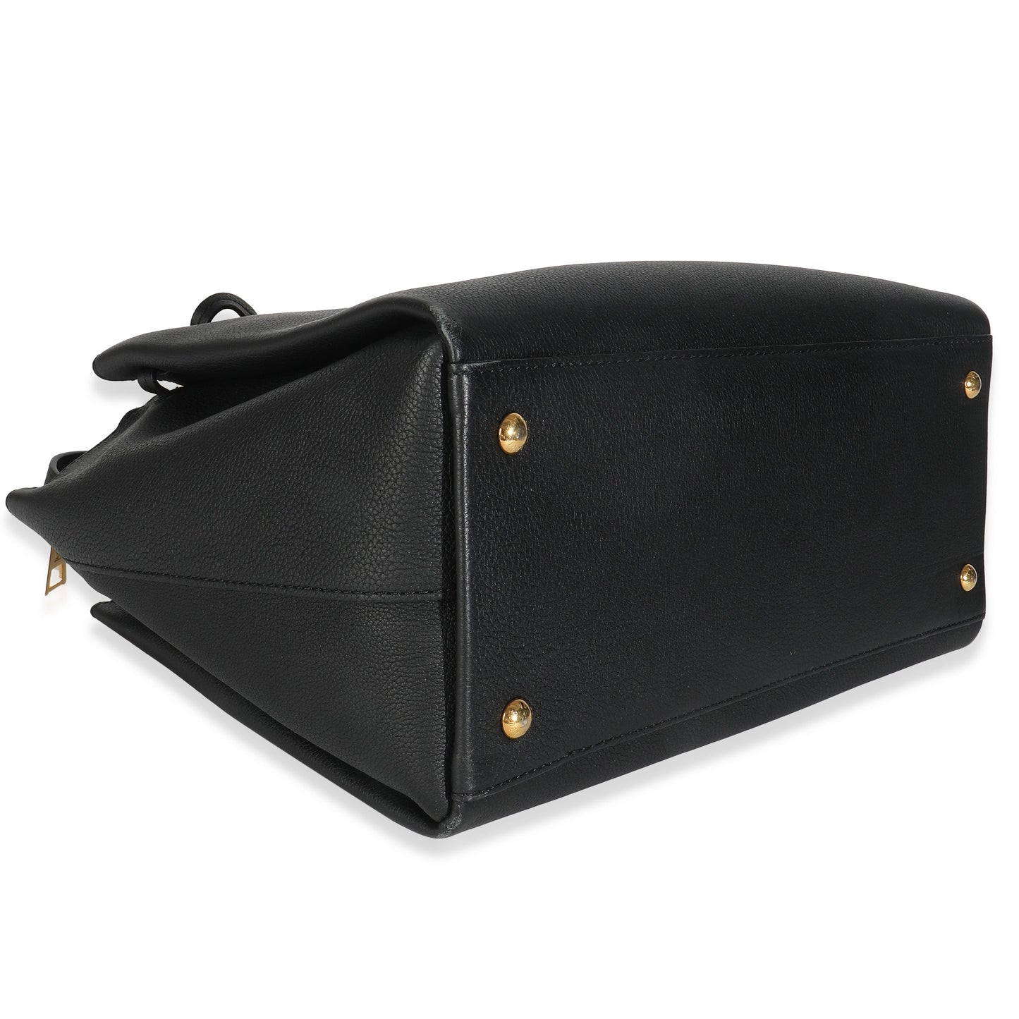 Louis Vuitton Black Calfskin Lockmeto Bag