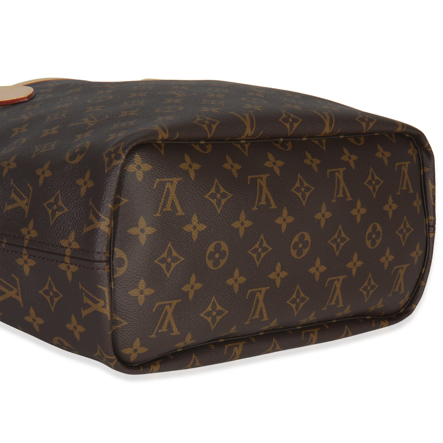 Louis Vuitton Jaune Safran Monogram Canvas Neverfull Bandouliere Inside Out MM