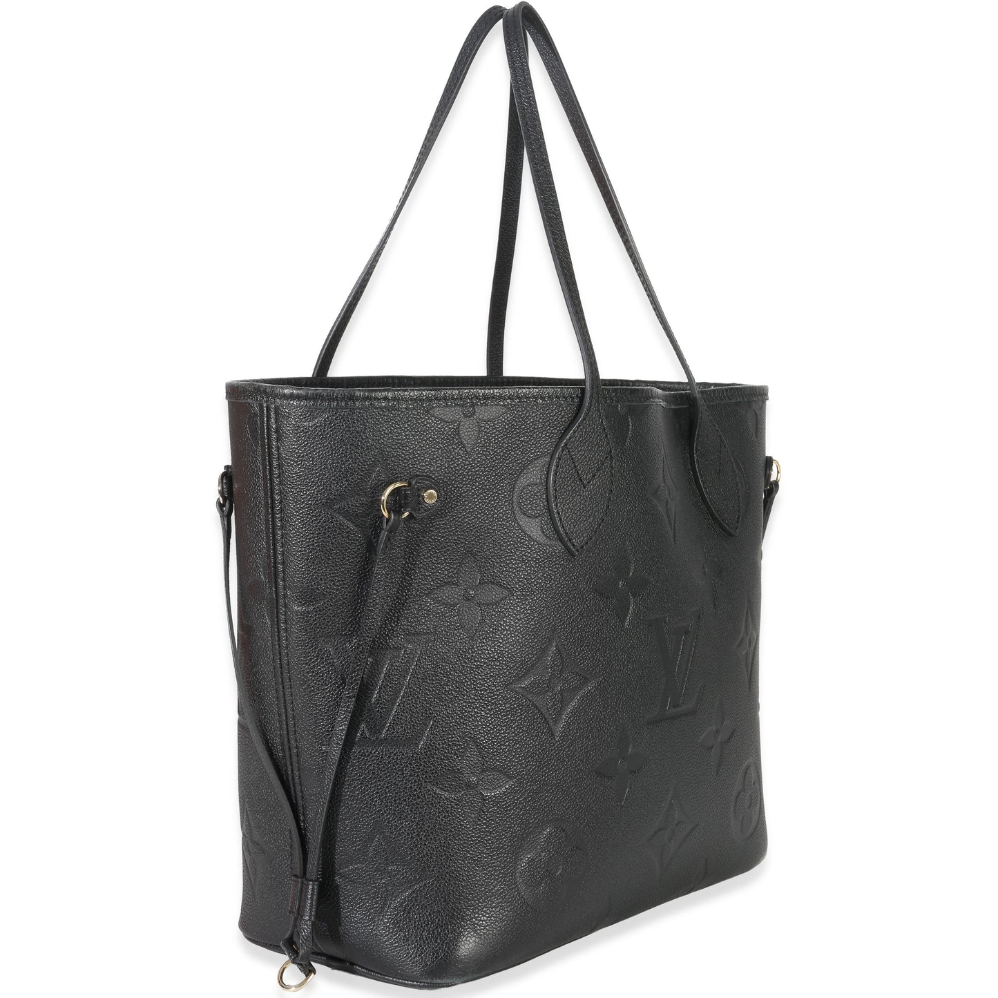 Louis Vuitton Black Giant Monogram Empreinte Neverfull MM