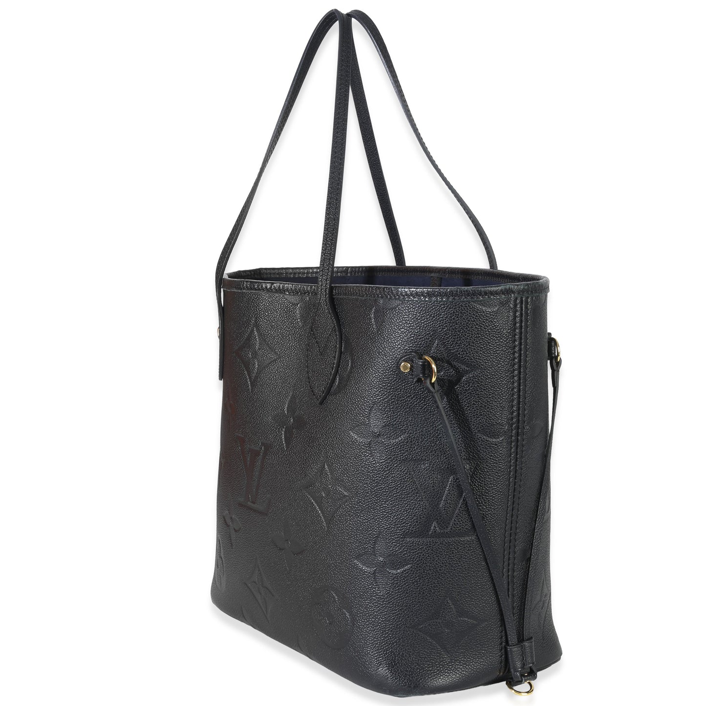 Louis Vuitton Black Giant Monogram Empreinte Neverfull MM