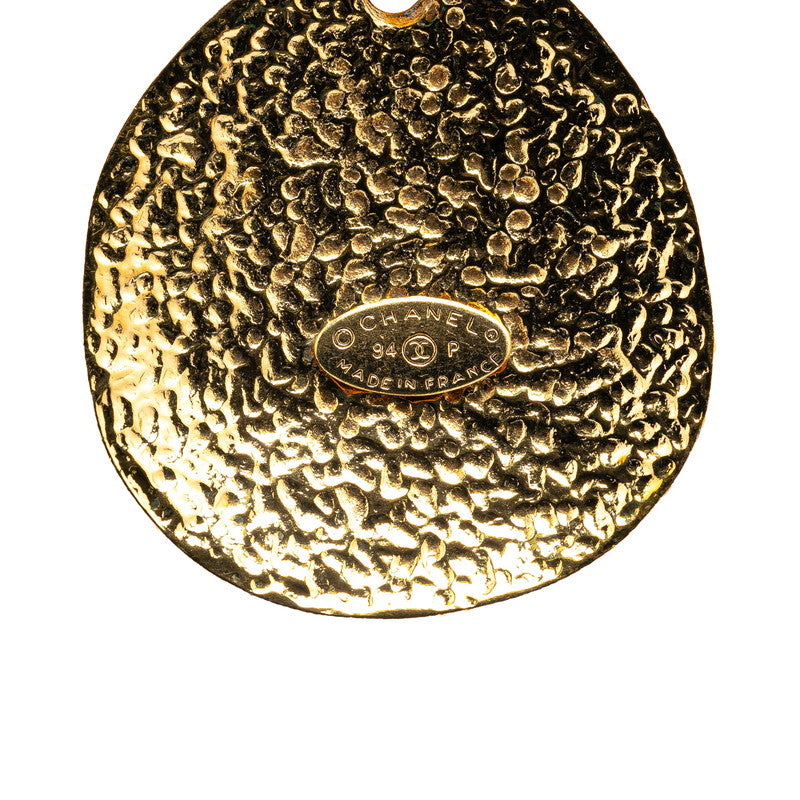 Chanel Vintage Coco Mark Matelasse Necklace