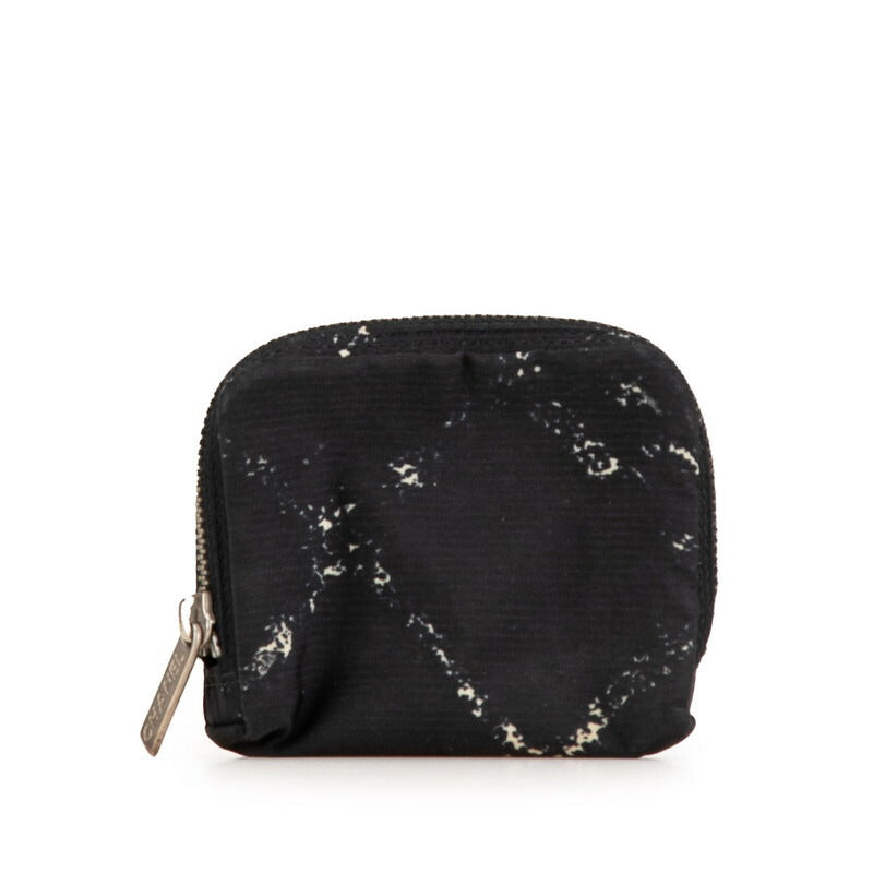 Chanel Nylon Coin Case Black