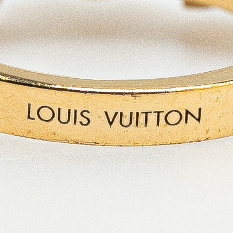 Louis Vuitton Charmy Pearl Ring Gold Plated